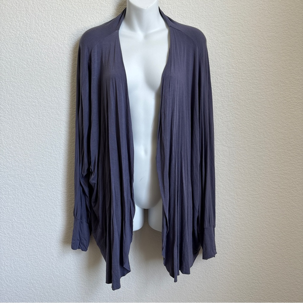 206 Soft Surroundings Womens 2X Cardigan Open Front Soft